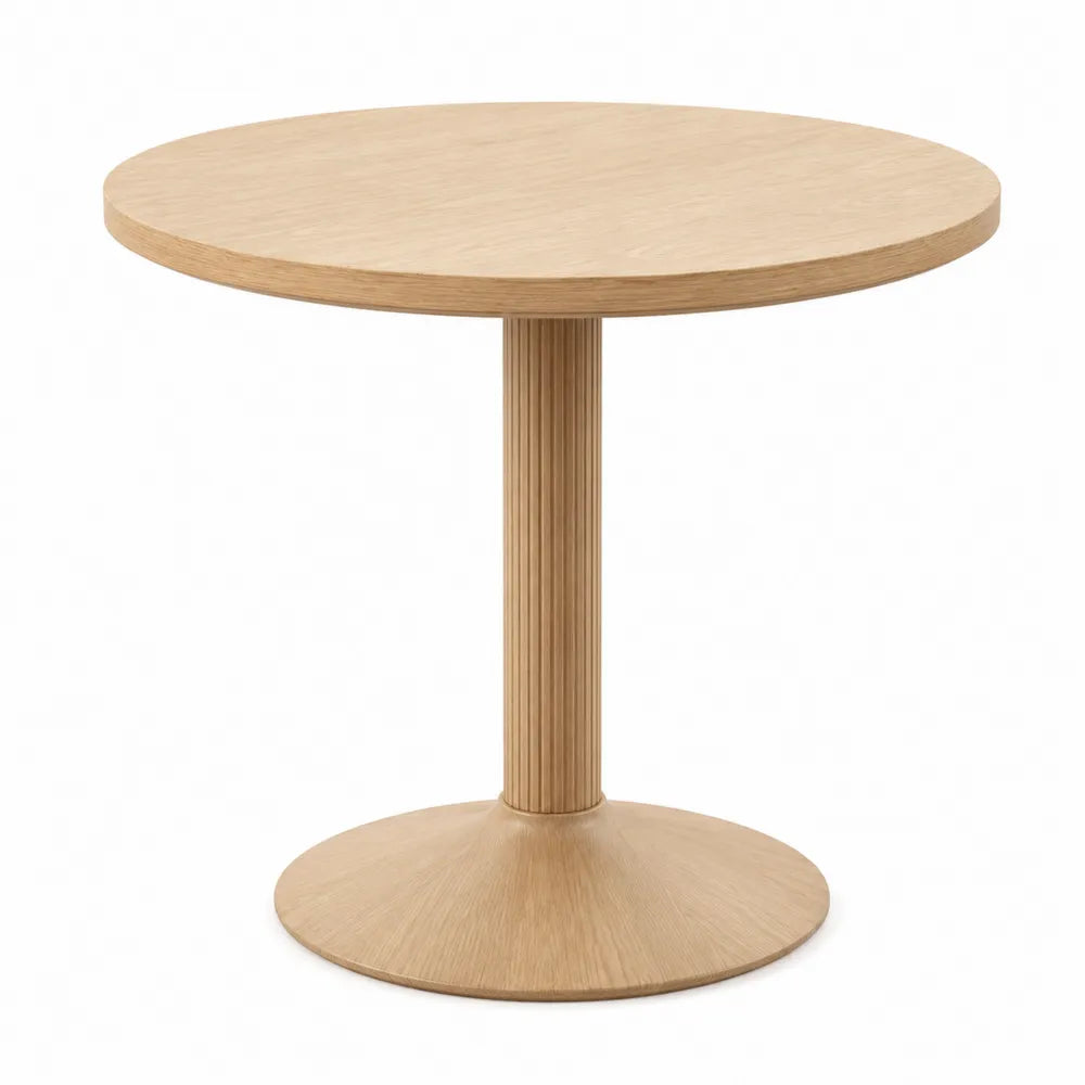 Okrągły stół dębowy 80cm