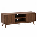 Szafka RTV z drewna orzechowego 180x60x40 cm