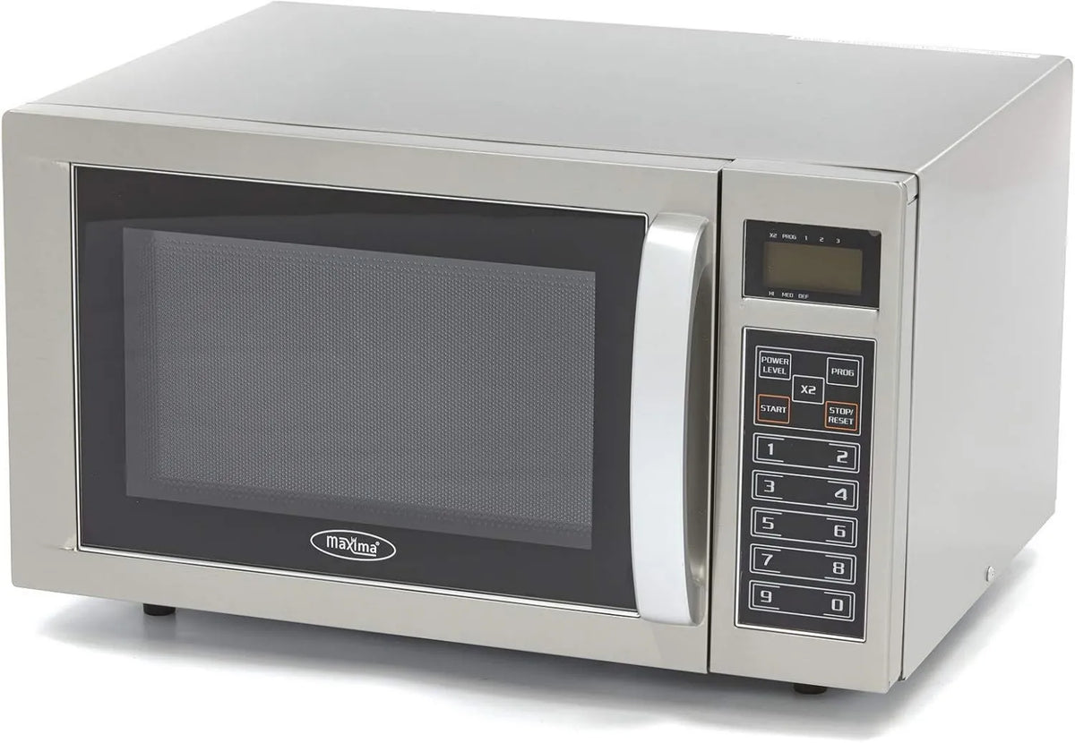 Maxima, Kuchenka mikrofalowa, 32 cm, 1000 W, 20 programów, mikrofalówka, Płyty do Ø 32 cm