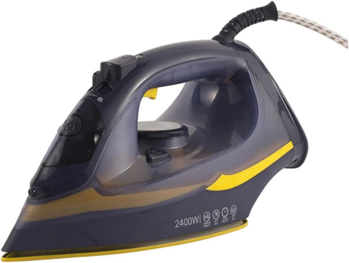 ZWOIVHE żelazko parowe, Anty- Guttes, 2400 W, Korony żelaza, 350 ml pojemnik, Ciemny Violet