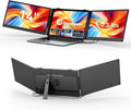 Teamgee, Monitor 1080P, 14 cali, przenośne, Full HD, płyta IPS, HDMI, USB, FHD IPS, 17, 3 ', Ultra-drobny monitor z ukrytymi kablami, szerokie podparcie przechyłu