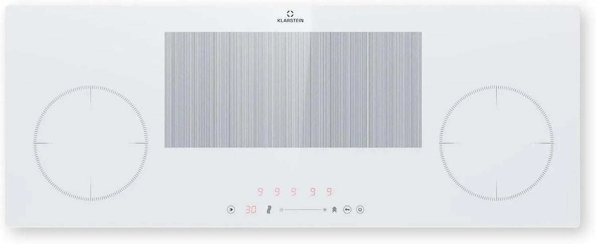 Klarstein płyta indukcyjna, 7000 W, 11,9 kg, timer, sterowanie dotykowe, płyta indukcyjna do zabudowy z 4 polami grzewczymi