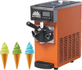 LJLYYDS, kostkarka do lodu, kostkarka do lodu i sorbetu, ciasto, ekran LCD, profesjonalne, restauracja, restauracje i ciastka Orange-ZB-BQL68