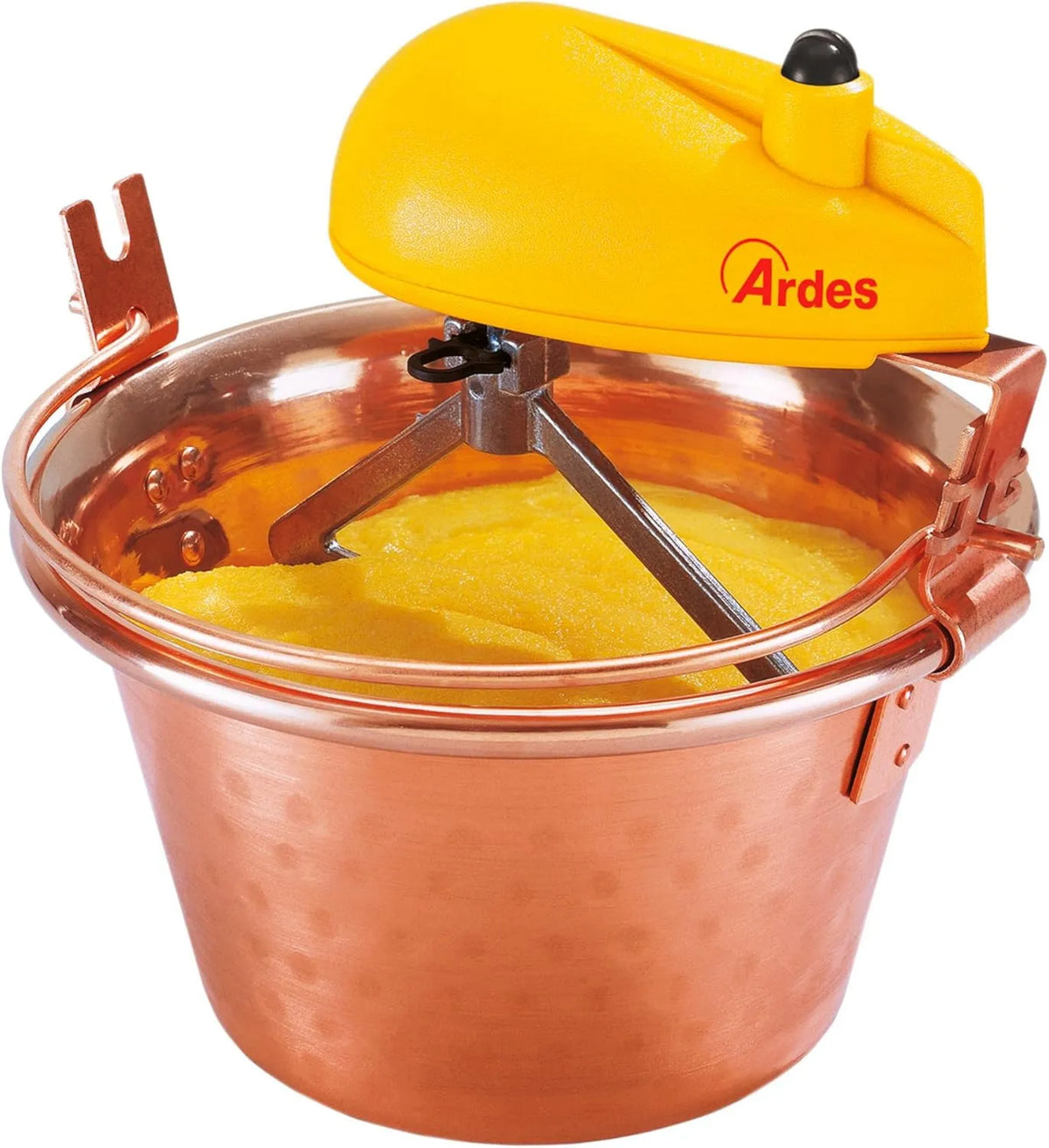 Ardes grill elektryczny, Silnik AR24AM40, 24 cm, do 2 / 4 porcji, Miedź Marmite