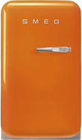 Smeg FAB5LOR5 lodówka, 34 cl, 50s Retro mini bar lodówka pomarańczowa 34 litry