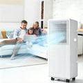 GEJLELDS klimatyzator przenośny, Klimatyzator 3- in-1 14000BTU, przenośny, zegar, 24- godzinny zegar do części do 40 m², 2 Szybkie chłodzenie, cyfrowy cyfrowy wyświetlacz i 3 w 1