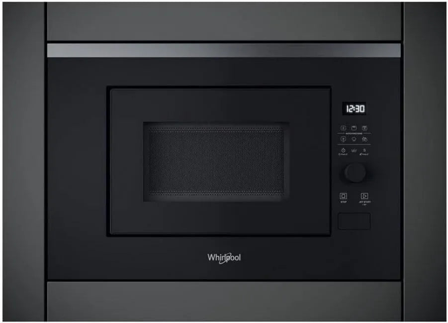 Whirlpool, L 800 WMF201 G Kuchenka mikrofalowa, 20 l, grill, stal nierdzewna, czarne