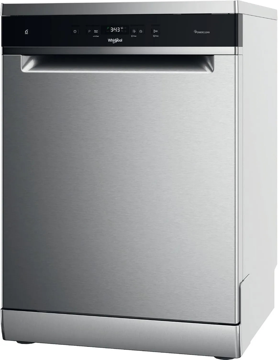 Whirlpool zmywarka, WFC3C42PX, do naczyń 60 cm 14 Pokrywa 42 db Stal nierdzewna - WFC3C42PX, 42 dB