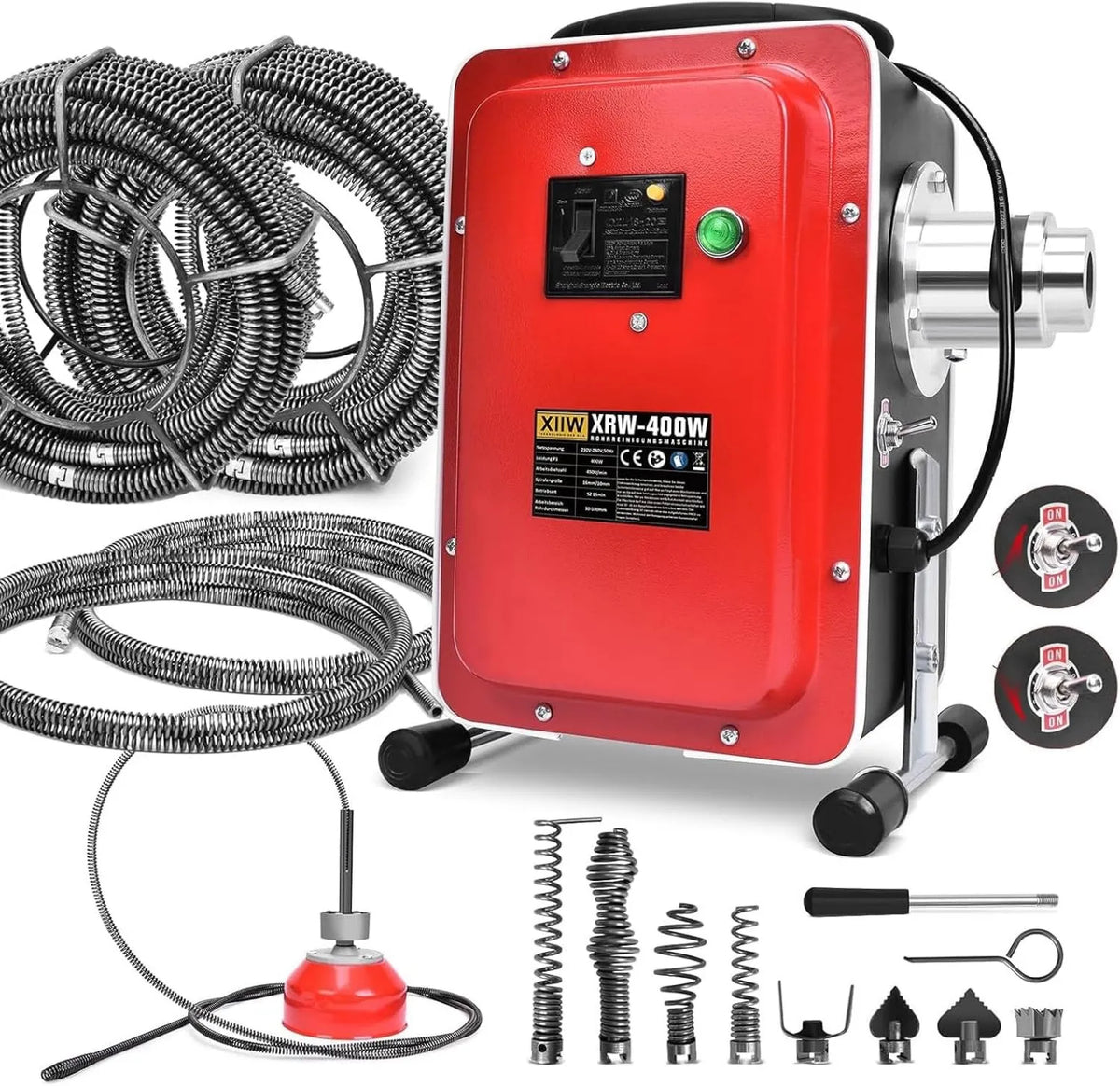 XIIW, 20m Czyszczarka, 400 W, 43, 5 m, 10 mm, 16 mm, 38, 20 m