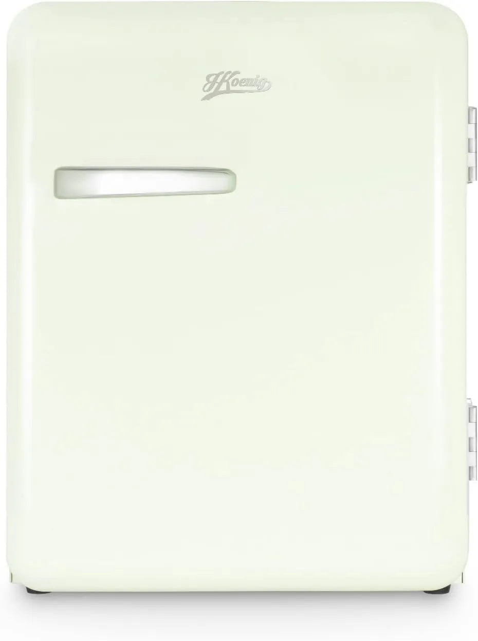 H.Koenig minilodówka, Lodówka TOAD7, 31 l, 6 do 15°C, 24 dB, zielona, Koenig Mini Bar Vintage 31 l, Regulowana temperatura 6 ° -15°C
