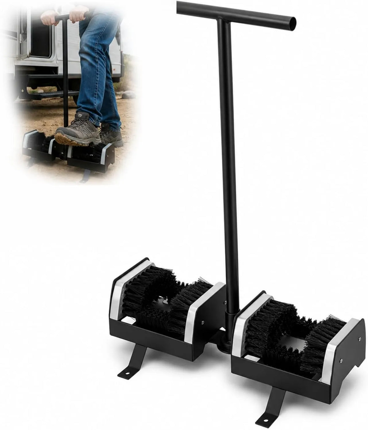 FgdVrelnor, Czyszczarka, Szczotka, 55 cm, plener, Ogród, Buciki Szczotka Na zewnątrz
