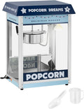Royal Catering, Popcorn maszyna, 500 W, 220 do 270°C, 5 kg, profesjonalny, catering, niebieski