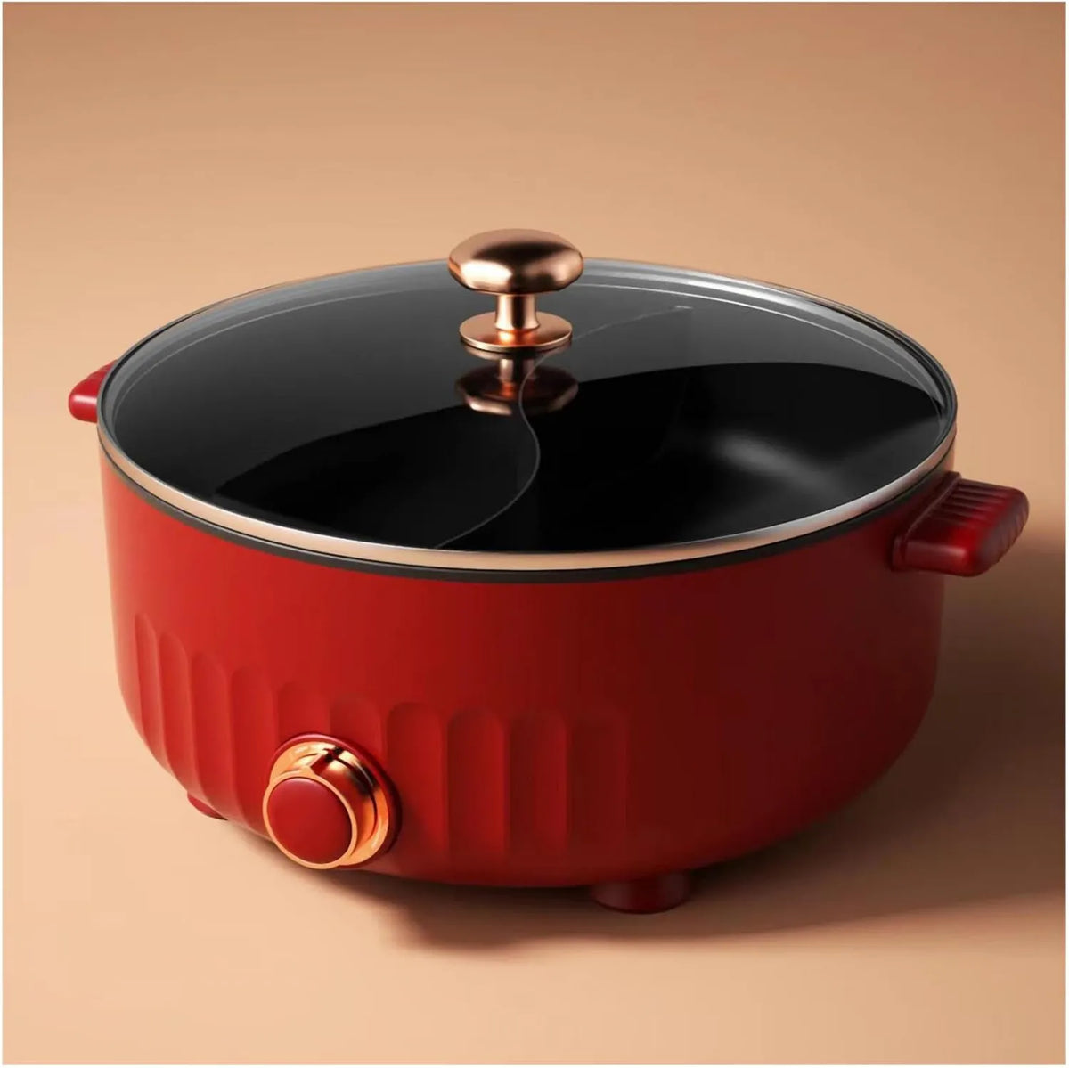 ARTSIM, Fondue, 30 cm, 6 l, IP65, czerwony
