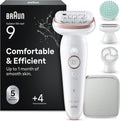 Braun, Aparatura do usuwania włosów z dla kobiet, Golarka, Szczotka, IP65, bezprzewodowa, dla kobiet Silk- épil 9 9- 080