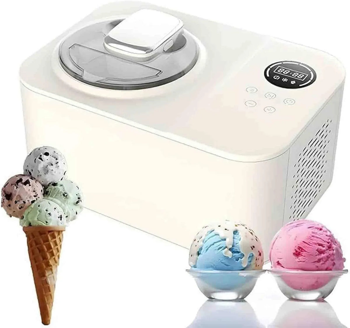 PixCy, kostkarka do lodu, lodu i sorbetu, 1.2 l, 3 programów