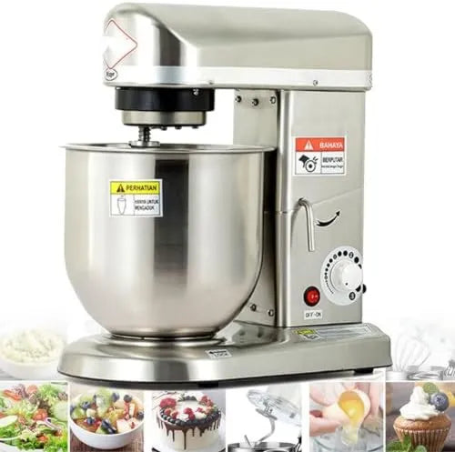 asdchZen robot kuchenny, Silnik, Robot, 10 l, 500 W, ciasto, 3 prędkości, profesjonalny, stal nierdzewna, do pietruszki i kuchni