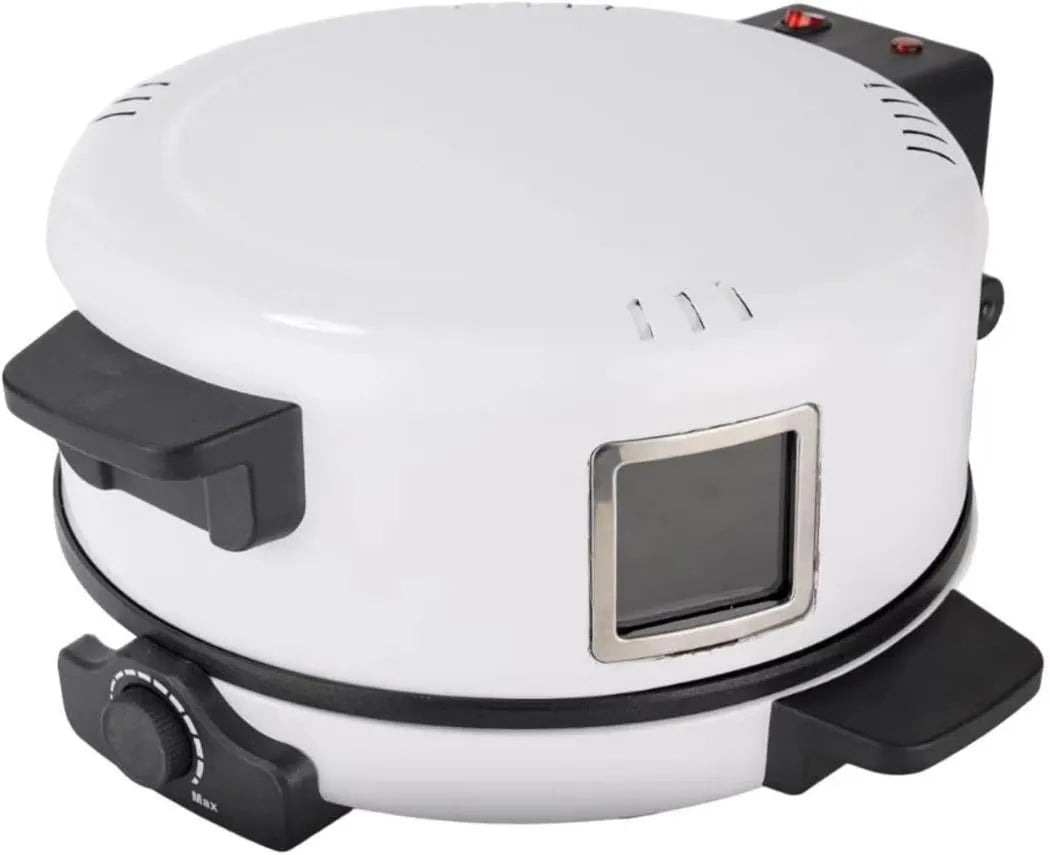 LOVIVER piec do pizzy, Pizza elektryczna Piekarnik, 1800 W, Biały, Non- stick Piec, Comptoir elektryczny Piekarnik, Hard Pizza Maszyna do jaj na kursie głównym