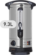 Todeco, Dystrybutor, fontanna dozownika, 9.3 l, 1500 W, 30 do 110°C, uchwyt na gorąco, termostat, stal nierdzewna, do wina