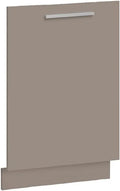 Deconation, Zmywarka, 81 Cm, do zabudowy, Dishwatch panel Built- in 'salma' - Taupe - L 60 X H 81 Cm