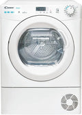CANDY suszarka z pompą ciepła, Suszarka H8A1LE- S, 85 x 59, 6 x 58, 5 cm, 8 kg, Klasa energetyczna E, biała, Ładowność 8 kg, Łączność NFC, Model CSE H8A1LE-S
