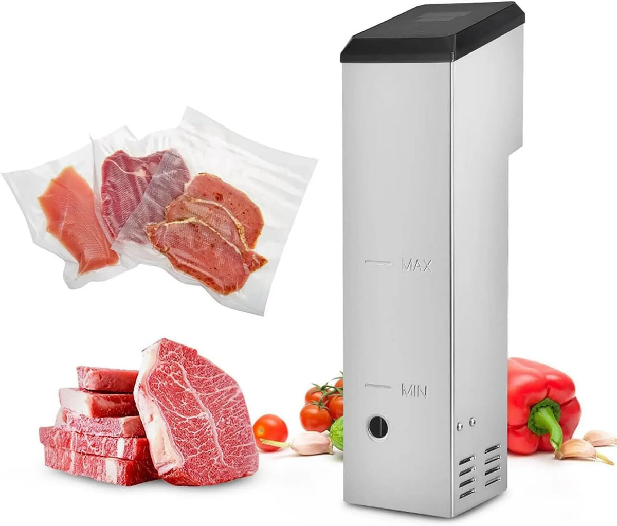 LIULIQ, Kuchenka, aparat do gotowania próżniowego, 5 do 95°C, grill, profesjonalny