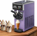 menglanchang, / H kostkarka do lodu, lodu i sorbetu, 2, 5 l, 1 l, LCD ekran, profesjonalny, restauracja, dla restauracji i bar przekąski. Purpurowy