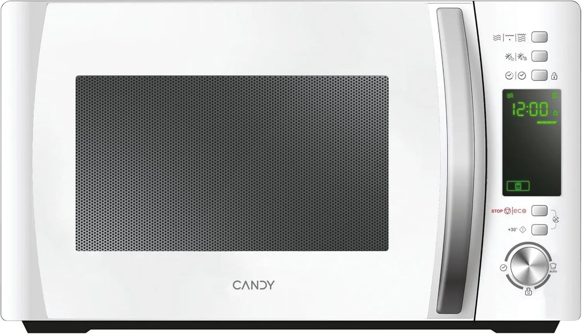 Candy CMXG20DW kuchenka mikrofalowa, 1050W, 25,5CM, 5 poziomów, timer, funkcja grilla, X-Range, Mikrofalówka Grill, 5 poziomów Zasilanie, Grill Rack