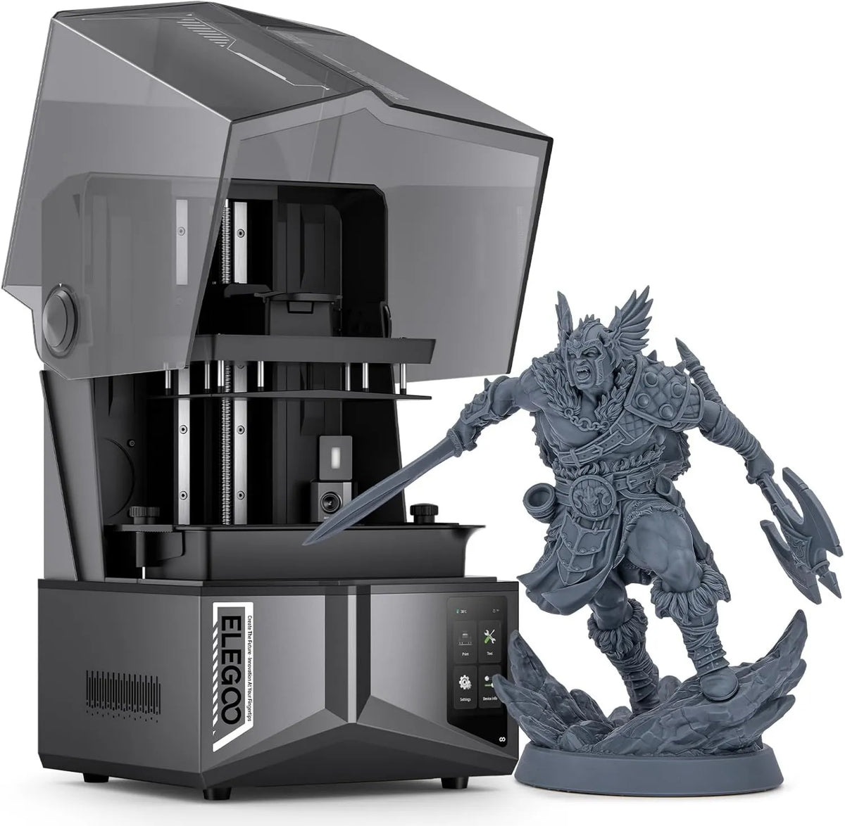 16K drukarka, 150 mm, 68118,37x220, sterowanie WiFi, ELEGOO Saturn 4 Ultra żywica drukarka 3D, inteligentny podgrzewacz zbiornika