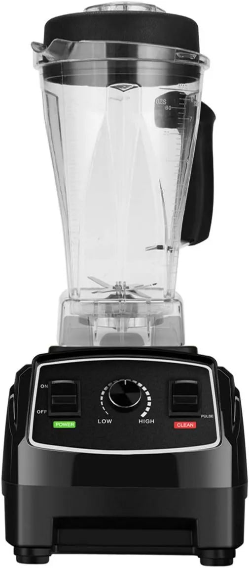 QREZ blender kielichowy, Mikser, 2 l, 2200 W, stal nierdzewna, czarny, blender elektryczny
