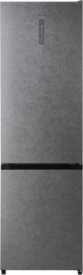 Cecotec lodówka do zabudowy, Bolero CoolMarket Combi Lodówka kombinowana, 405 l, Klasa energetyczna D, No Frost, Lodówka z zamrażarką, Szary, Chłodzenie MetalFlex
