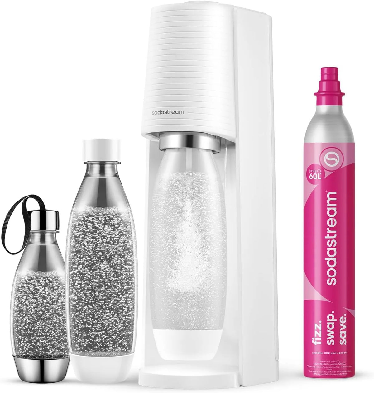 sodastream, TERRA Soda maszyna, 60 l, 3 Butelki