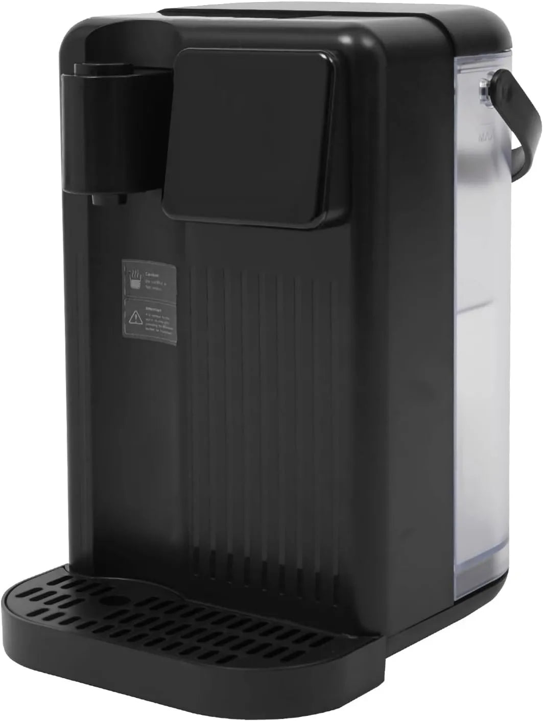 Desnysmf, Dispenser, 3 l, czarny, biurko, LED, Natychmiastowy dozownik ciepłej wody
