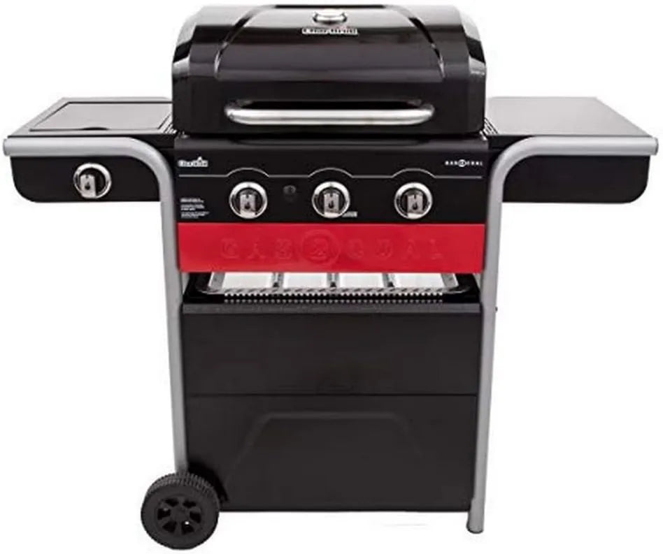 Grill gazowy, 3 Palniki, funkcja grilla, Char-Broil Gas2Coal 330 Grill Gazowy