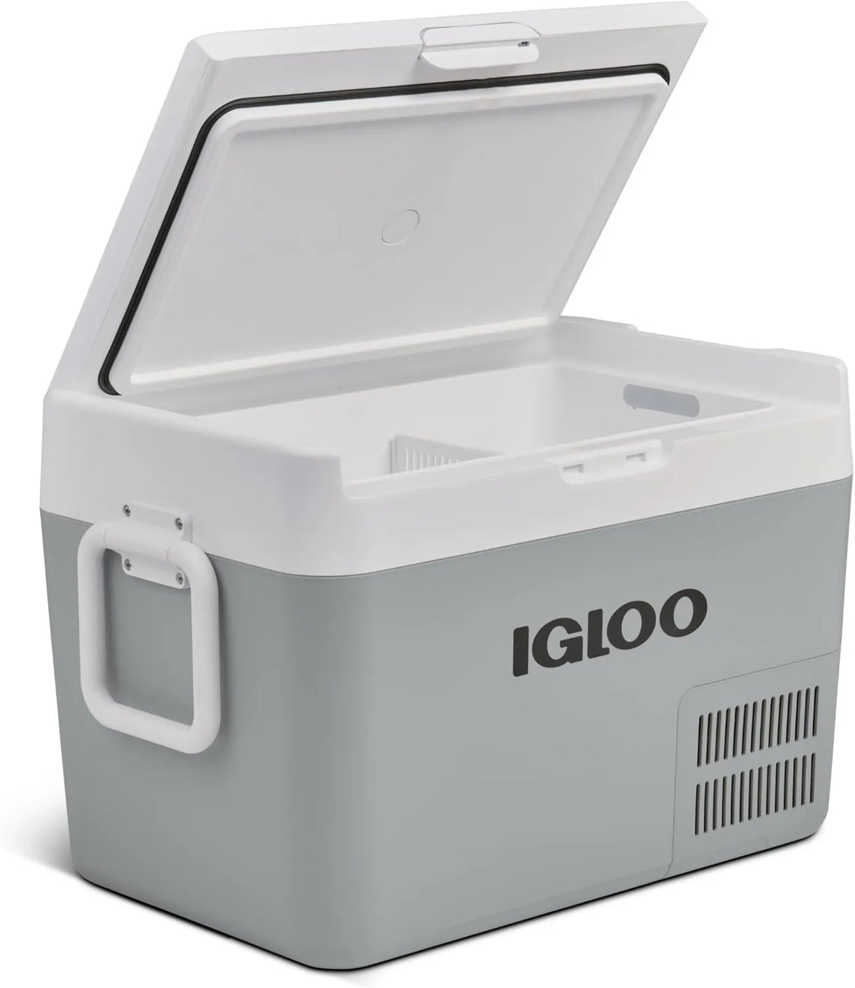 Igloo minilodówka, Elektryczna chłodnica, 32 l, 12 V, ICF32 12 V / 24 V, samochód, kemping, mini przenośna lodówka, do -18°C, dom motorowy, do samochodów, łodzi i 12 V/24 V