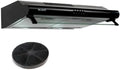 BELDEKO okap kuchenny, m3 / h, 60 cm, 210 m3 / h, czarny, 100 W, BELEKKO m3/h