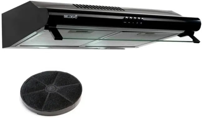 BELDEKO okap kuchenny, m3 / h, 60 cm, 210 m3 / h, czarny, 100 W, BELEKKO m3/h