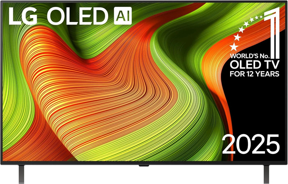 LG telewizor, OLED65B59LA Gen2 Smart TV, 65 cali, 120 Hz, TV, 4K UHD, webos, 4K OLED AI, model rok 2025, AI procesor α8 4K, 165 cm, webos 25
