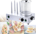 Cashwise, Elektryczny grzejnik, grill, profesjonalny, Hot Dogs Ship in Commercial stal nierdzewna
