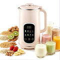 Generic blender kielichowy, Maszyna do mleka, maszyna do mleka roślinnego i mleka orzechowego, 1.2 l, dotyk, licznik czasu, drewno, do soku