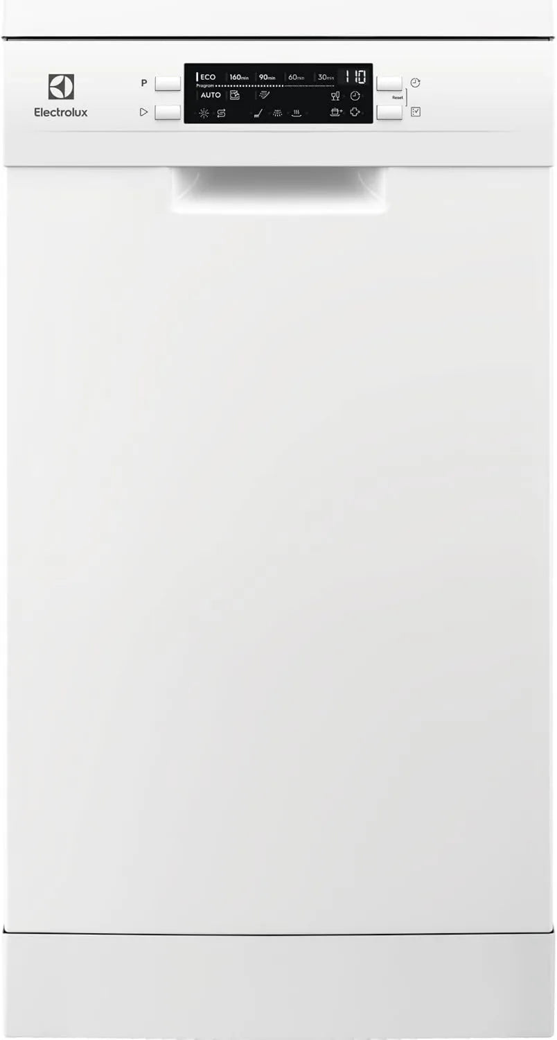 Electrolux ESS42220SW zmywarka, 45 cm, 8 programów, 46 dB, SatelliteClean Series 600, silnik inwerterowy, wyświetlacz cyfrowy