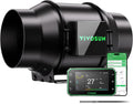 VIVOSUN, Wentylator, 660 m3 / h, E42A, WiFi, WiFi / App, VPD sterujący