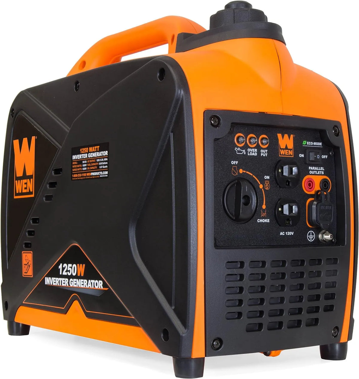 Telewizor Smart TV, 1250 W, 1000 W, przenośny generator gazu, kompatybilny z Carb