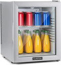 Klarstein lodówka, 5 POZIOMÓW, Brooklyn, Minibar Mini lodówka, termoelektryczny system chłodzenia, 3-stopniowe chłodzenie: do 12 ° C