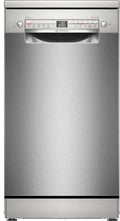 Bosch zmywarka, SPS2HMI02E, 45 cm, Strona główna Connect, szczupły format, 3- wysokość regulowany górny kosz, antyśladowa szczotkowana stal, Seria 2