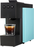 K-FEE, Elektryczny grzejnik, 0.8 l, duży zbiornik, niebieski, 19 bar, K- fee SQUARE ekspres do kawy, zbiornik wody 0, 8 l