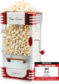 emerio, POM- 120650 Pop- Corn, 360 W, powłoka non- stick, czerwony, do słodkiej lub słonej Pop- Corn POM-120650