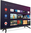 STRONG telewizor, Smart TV SRT40FD5553, 40 cali, TV, potrójny tuner DVB- T2, S2, HDMI, USB, Android OS, Full HD, Sat, 1 Arc, Android TV - Wyjątkowy obraz DVB-T2