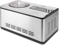 Kostkarka do lodu, 180 W, CASO Ice Creamer, 2 w 1 designerska maszyna do lodów i jogurtów z technologią kompresorową, nie wymaga wstępnego chłodzenia