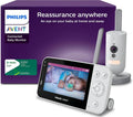 AVENT, Philips SCD951 / 26 baby phone, kamera, monitor wideo dla dzieci, Wi-Fi, płyta IPS SCD951/26