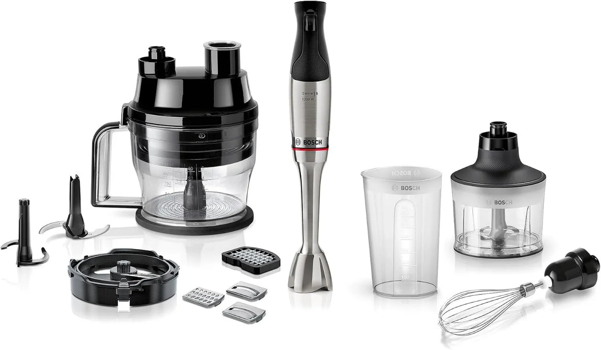 Bosch blender kielichowy, Serie 6 Blender, 1200 W, blender elektryczny, szkło, Haushalt ErgoMaster Diver 1200 W ze szkła dozującego